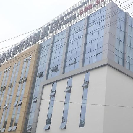 Greentree Inn Linyi Feixian Jianshe Road Express Hotel Bagian luar foto