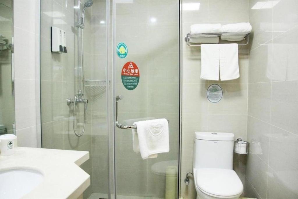 Greentree Inn Linyi Feixian Jianshe Road Express Hotel Bagian luar foto