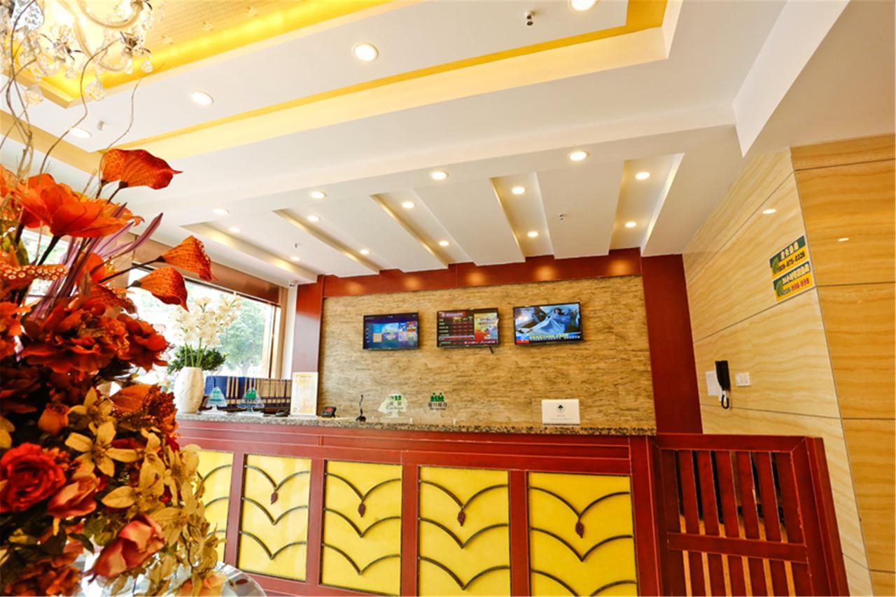 Greentree Inn Linyi Feixian Jianshe Road Express Hotel Bagian luar foto